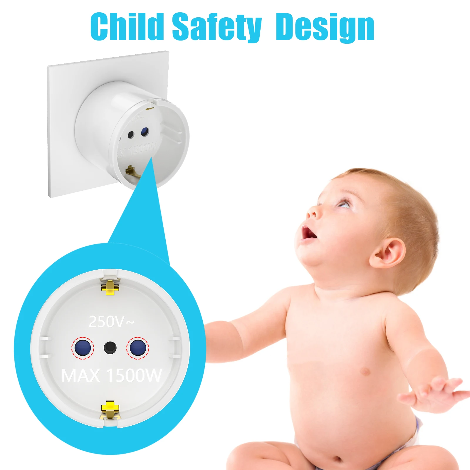 3 قطعة الاتحاد الأوروبي إلى تكنولوجيا المعلومات إيطاليا السفر محول القابس 250 فولت الأوروبي العالمي محول القابس التيار المتناوب الجدار شاحن مقبس الطاقة للسفر إيطاليا #4