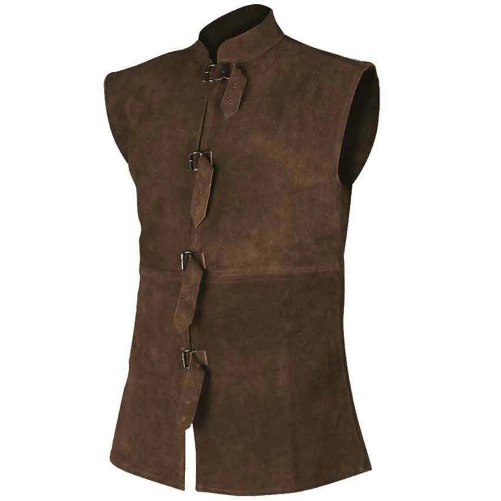 

Men Medieval Vest Renaissance Victoria Edwardian Steampunk Vest Cosplay Vintage Gothic Vicking Tailcoat Jacket Halloween Costume
