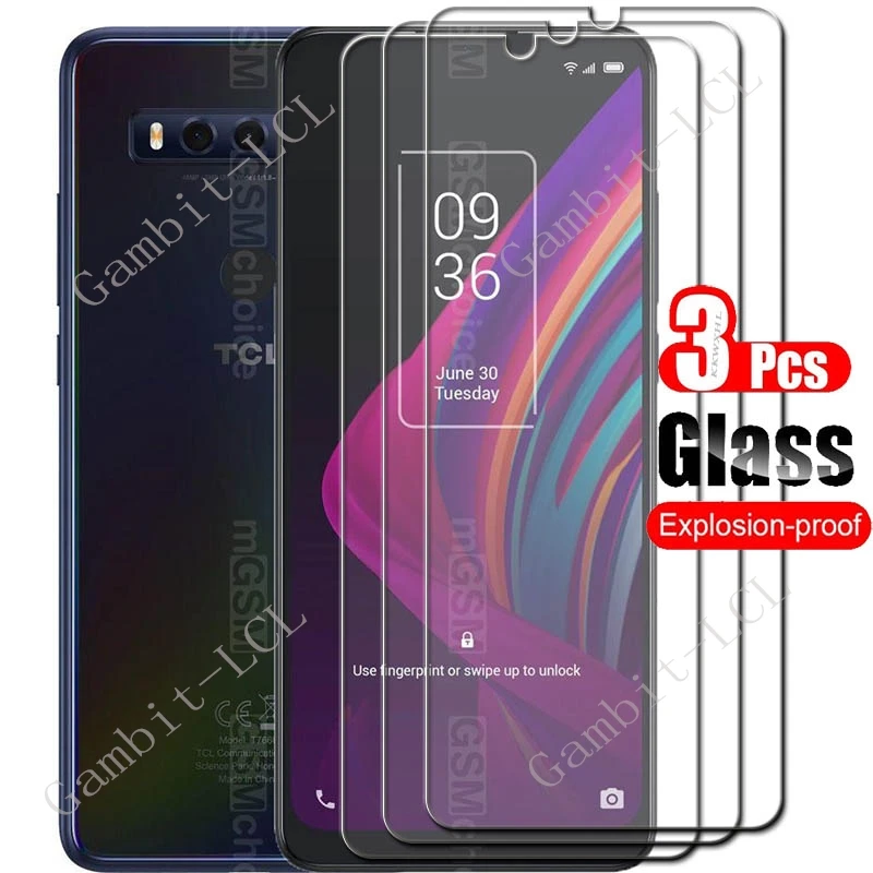 1-3PCS Tempered Glass For TCL 10 SE Protective Film ON TCL10SE TCL10 10SE T766H_EEA T766U, T766H 6.52