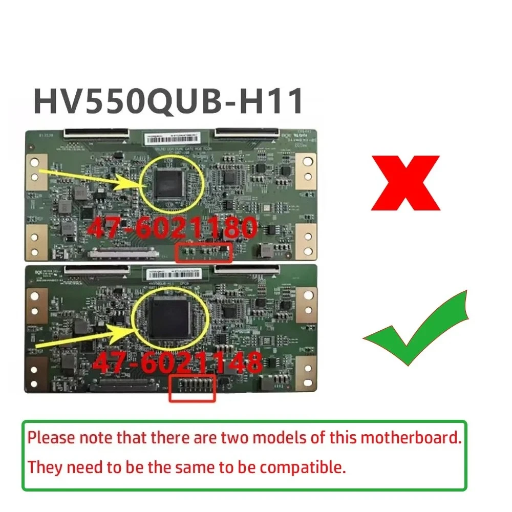 HV550QUBH11 T-Con Board for Element E4SFT5517 W55UQTV58FE 55inch TV 47-6021148 For Hisense logic board