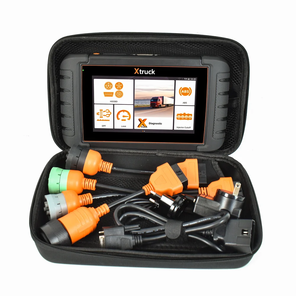 For X-truck HD19 Comprehensive Diagnostic Tool  Support HD OBD/OBD2/EOBD Functions Heavy Duty Truck Scanner Tool