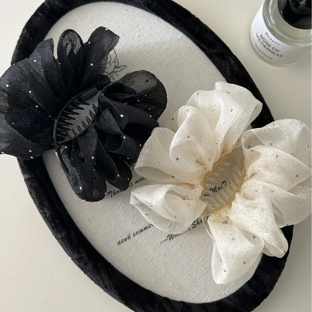 

6pcs/lot New Hair Volume Enhancing Star Bubble Cloud Hair Clip Full Back of Head Bow Bun Hairpin Ponytail Accessory Claw Clip