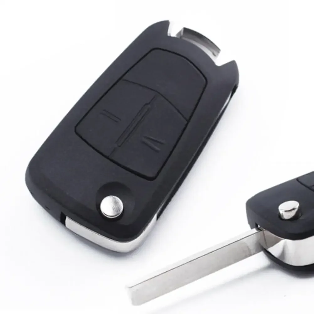 2 Button Remote Flip Folding Key Fob Case Shell Blade Replacement Part Accessories For Opel Corsa D Zafira B Astra H Tigra 2 Key