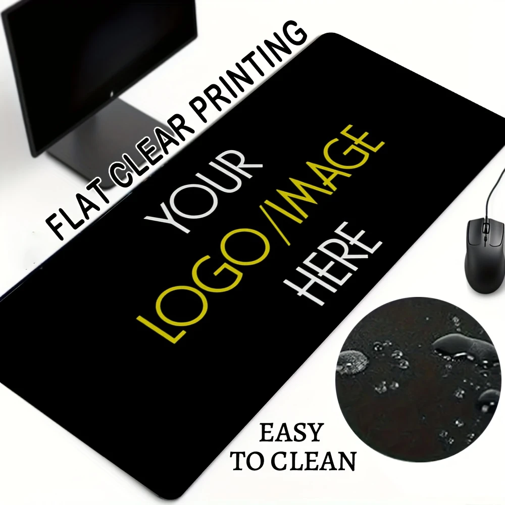 Custom Your Photo Mouse Pad Personalized Large Desk Mat Gaming Mousepad Customized Design Home Office Birthday Present