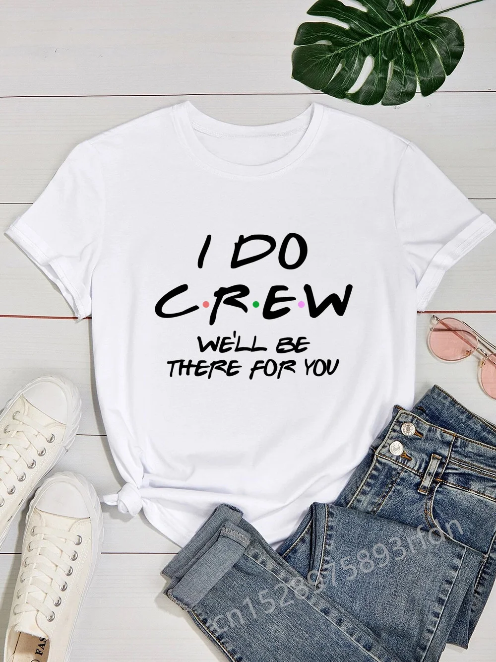 I Do Bride Crew We Will Be There for You Women Bachelorette Party T-shirt Bridal Team Wedding Short Sleeve T Shirts Harajuku Tee