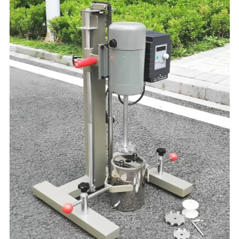 400W variable frequency high-speed disperser, laboratory small disperser, ink coating digital dispersion mixer