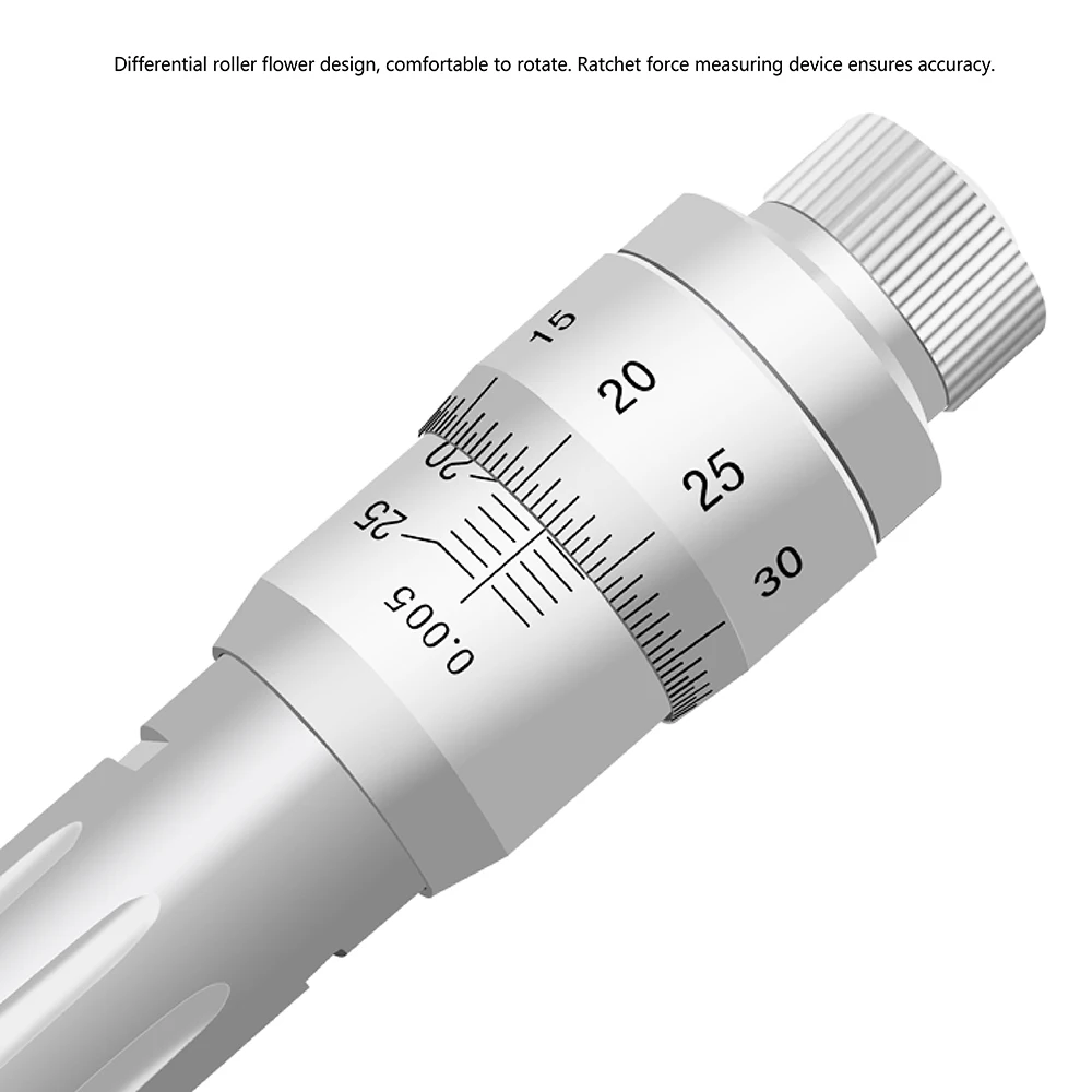 6-50mm Three-Claw Inner Diameter Micrometer Three-Point Internal Measurement Inner Diameter Micrometer Aperture High Precision