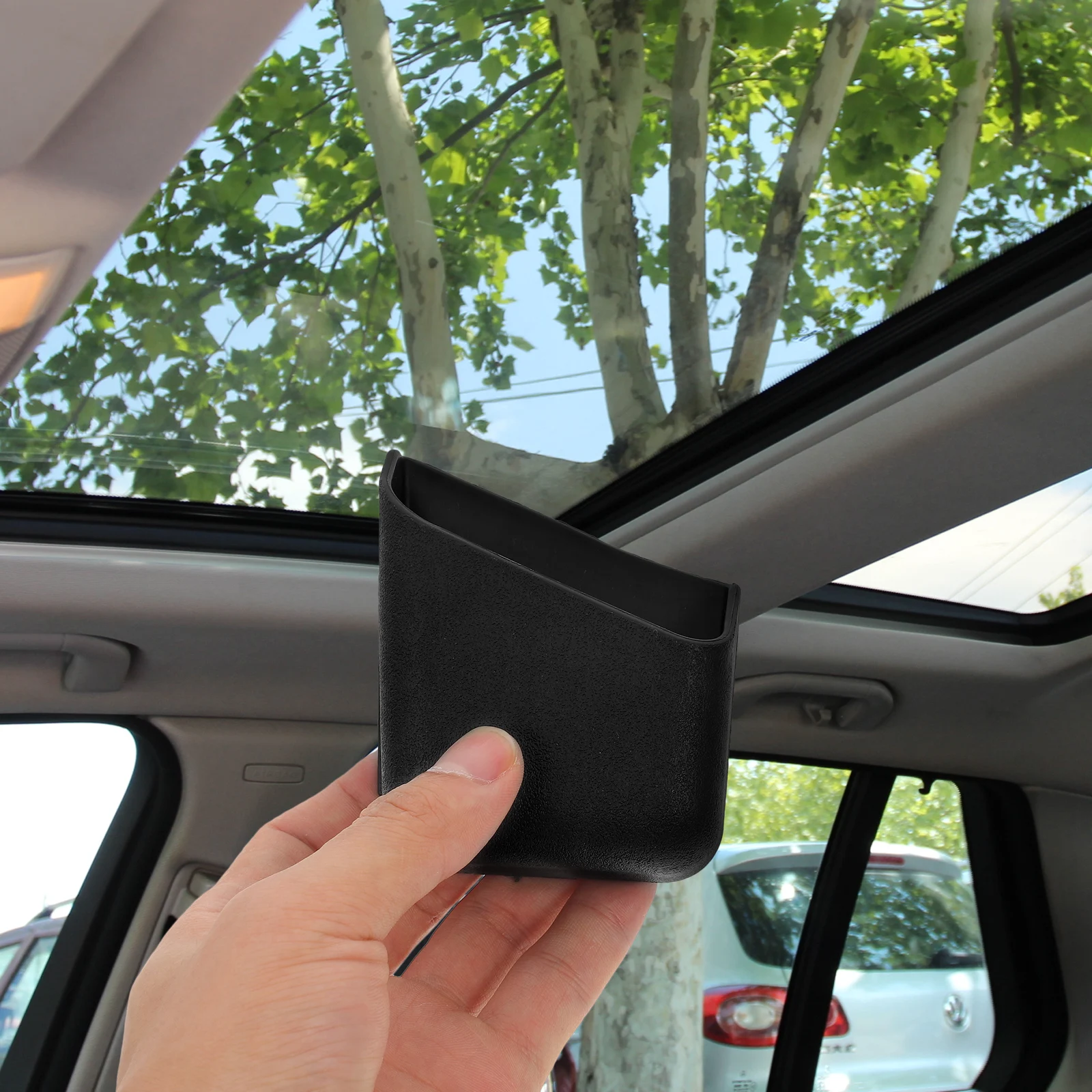 

Car Storage Box Adhesive Installation Glasses Phone Sundries Storage Holder Card Holder Car Organizer Container