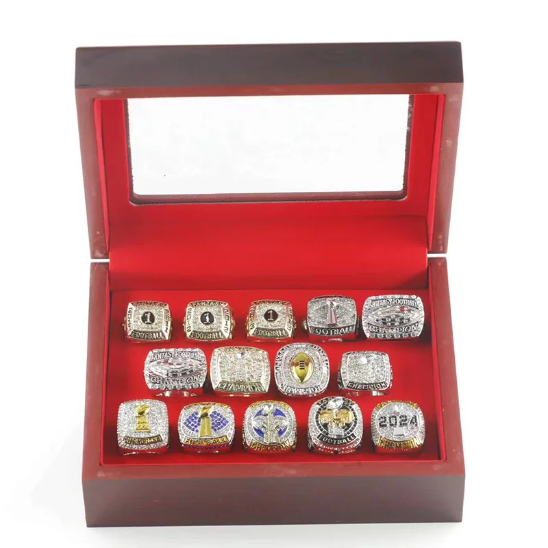 2011-2024 Fantasy Football FFL 14 Champion Ring Set