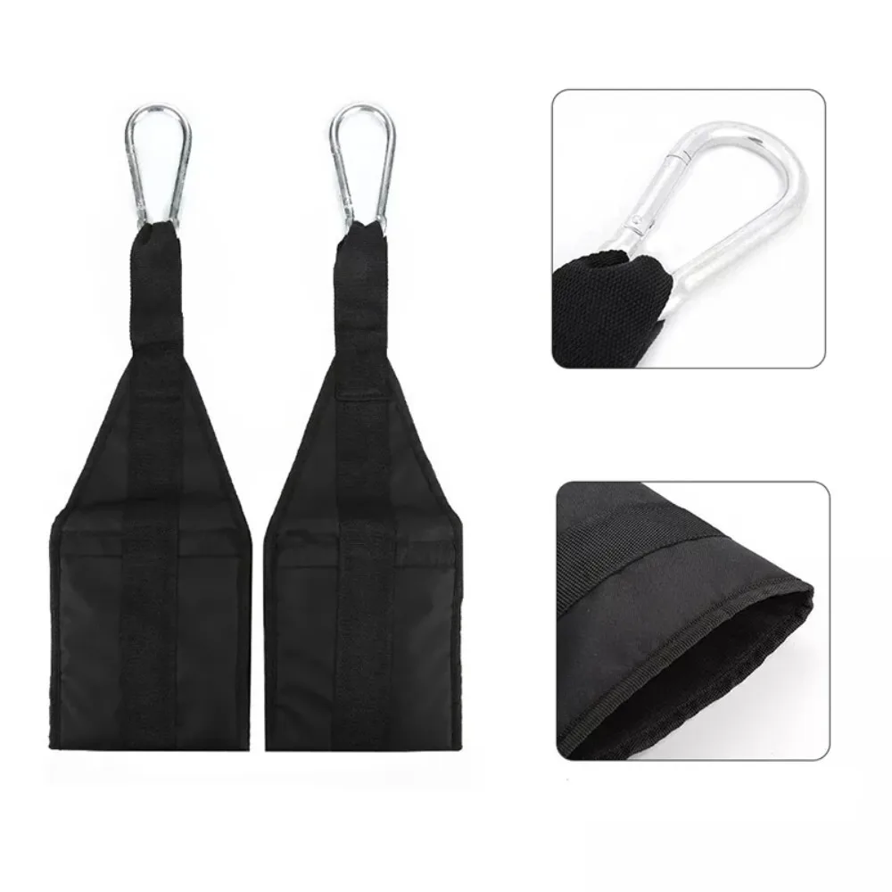 Fitness AB Sling Straps Suspension Rip-Resistant Heavy Duty Pair for Pull Up Bar Hanging Leg Raiser Home Gym Fitness Equipment image 5