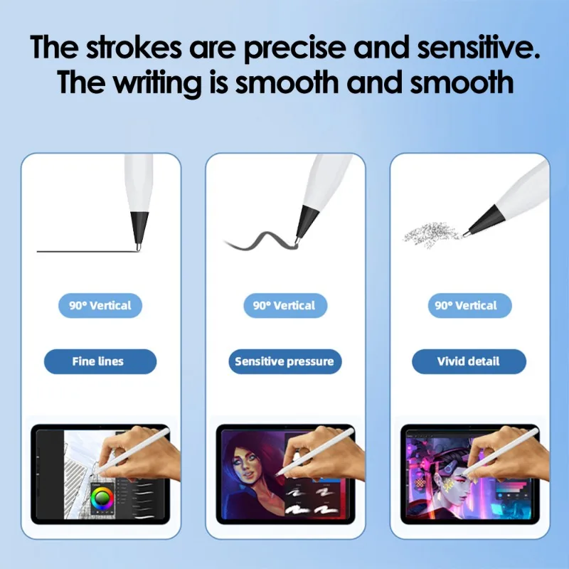 6-1PCS Replacement Stylus Nib for Redmi Inspiration Smart Pen Tips Metal High Sensitivity Writing Tablet Pencil Tips Accessories