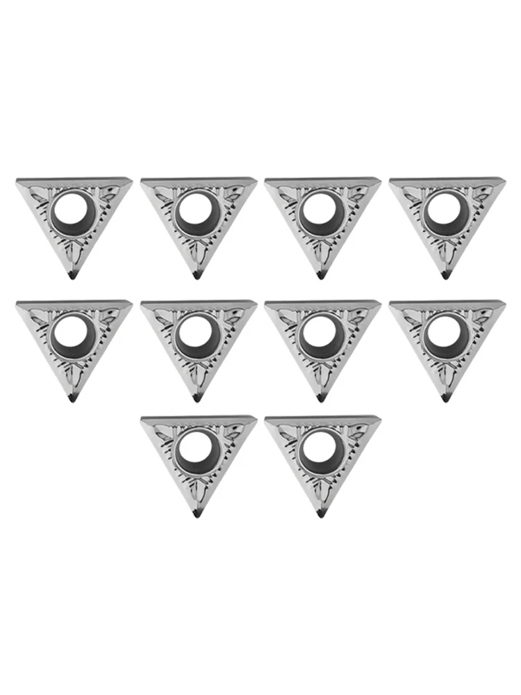 TCGT Series Turning Insert Set Model TCGAH016 Perfectly Suited to Handle Various For Aluminum Tasks Includes Ten Pieces