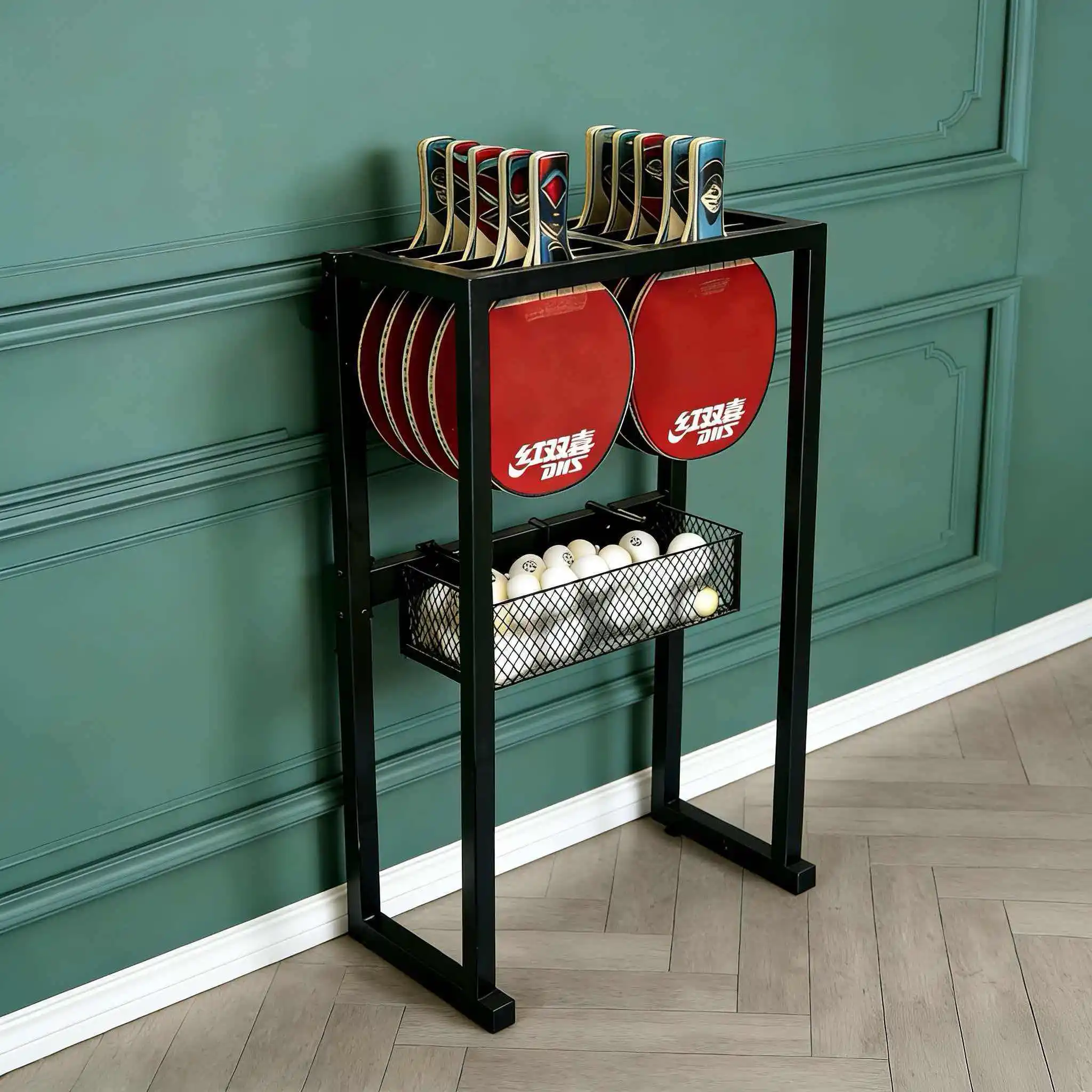 Simple sports product display stand Table tennis racket display stand Racket display stand