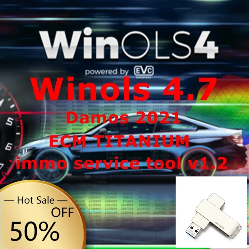 

2023 HOT Selling WinOLS 4.7 With Plugins +2021 Damos +ECM TITANIUM+ immo service tool v1.2 All Data Auto Repair Software