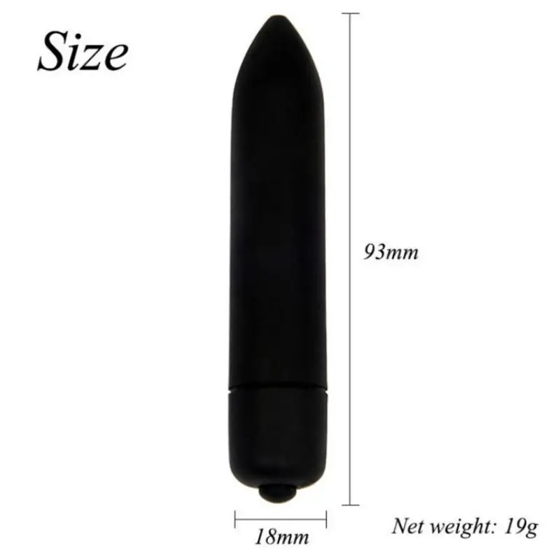 Vibrador Mini Bullet para Masturbação Feminina, Vibração do Ponto G, Vibrador Vagina e Clitóris, Brinquedos Sexuais Adultos, 10 Velocidades