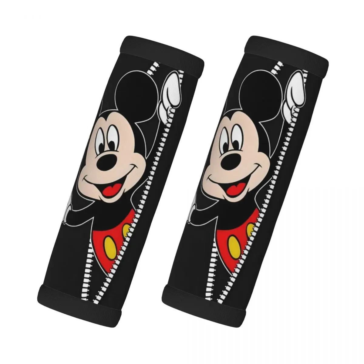 

Custom Mickey Mouse Collage Grip Handle Cover Refrigerator Handle Anime Cartoon Suitcases Travel Accessories