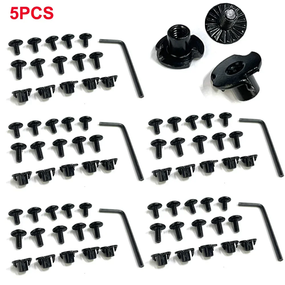 9 SZTUK / PAKIET Śruby platformy QLS Przydatne nakrętki i śruby kabury do QLS 19 22 Adapter kabury pistoletowej Śruby platformy