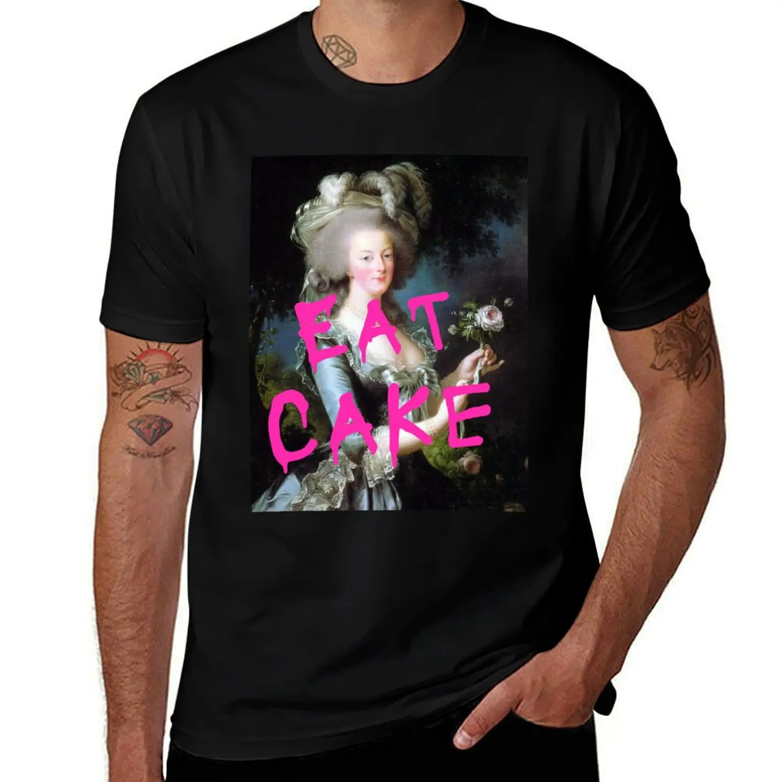 

Marie Antoinette - Eat Cake T-Shirt cute tops clothes tees t shirts for men cotton