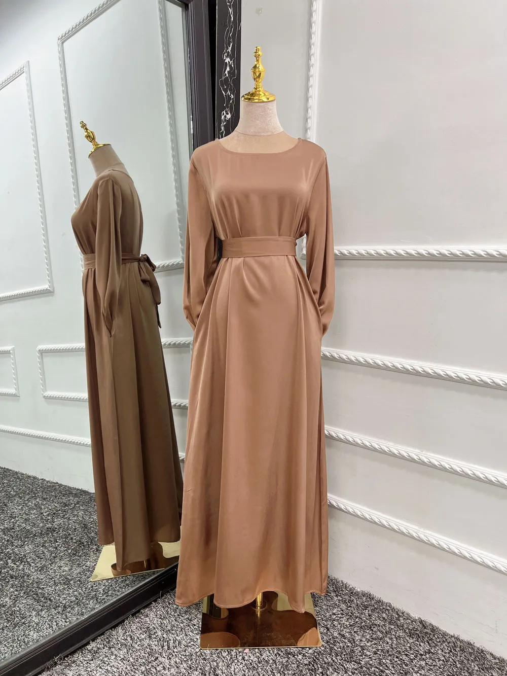 Dubai Abaya-Vestido Hijab musulmán para mujer, caftán islámico, Maxi vestidos africanos, bata De muslman De moda, 2023