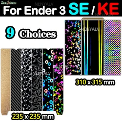 For Build plate For K1C/Ender 3 v3 KE Sheet Ender 3 v3 SE Build Plate 235X235mm PEI PEY PEO PET Plate K1C Heated Bed