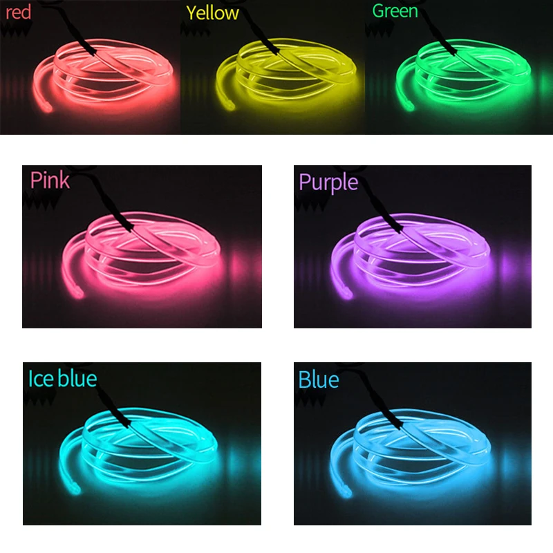 Car LED Light Interior Ambient LED Strip with USB Cigarette Lighter Backlight Auto Atmosphere Decorative Lamp Car Accessories