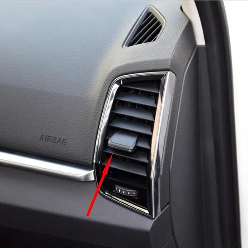For Skoda Kodiaq Karoq Car Dashboard Air Vent Clip Air Conditioning Outlet Tab Clips 56G819701A 56G819702A 56G820951A 56G820952A