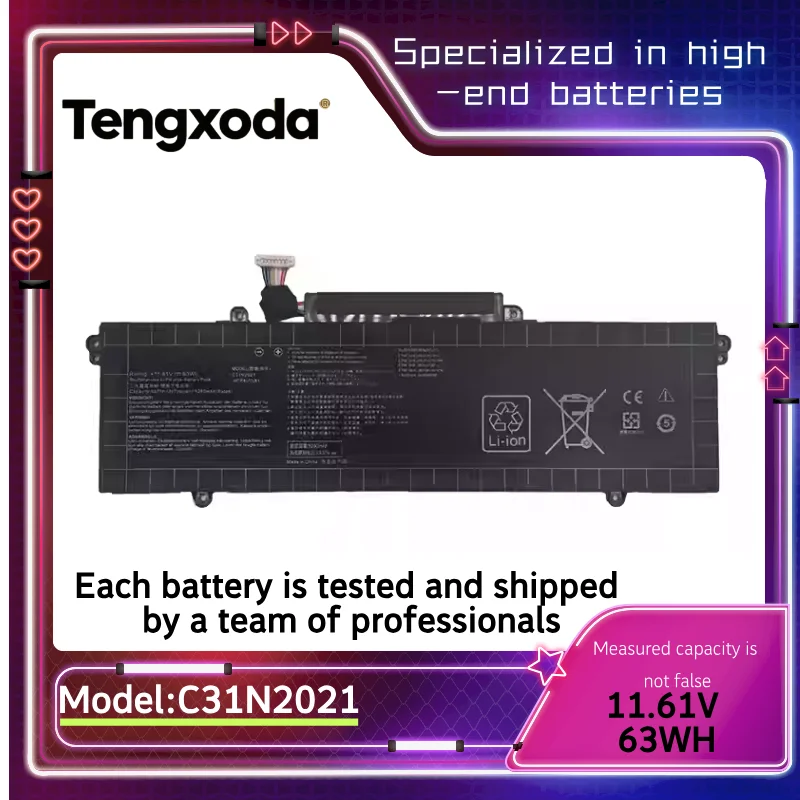 Для ASUS C31N2021 UX5400E UP5401E UM5401 UX5401 UX5400 аккумулятор