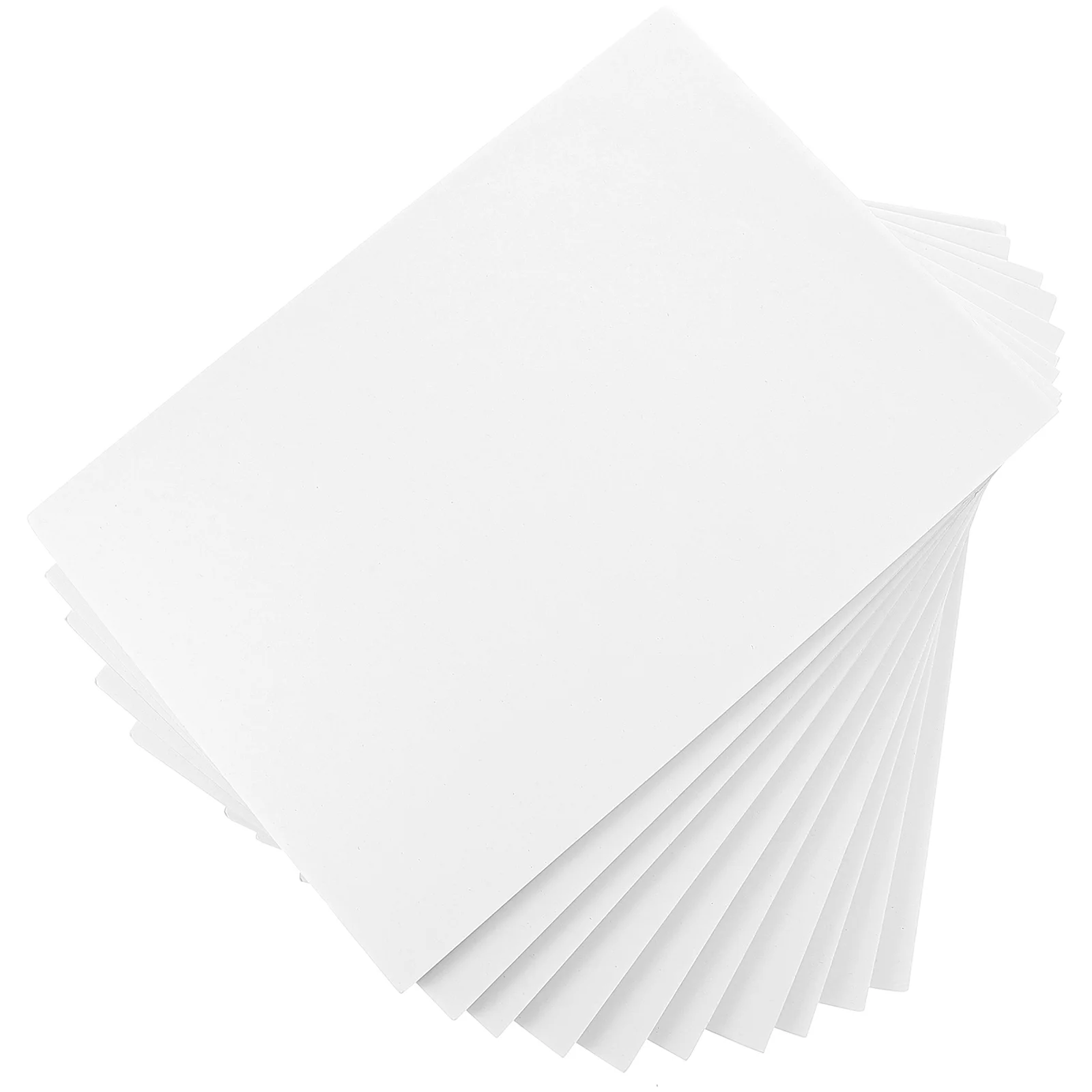 

10pcs Foam Crafts Sheet Board A4 Pure White Smooth DIY Foam Eva Crafts Sheet Craft Project Poster Background Wall Decor