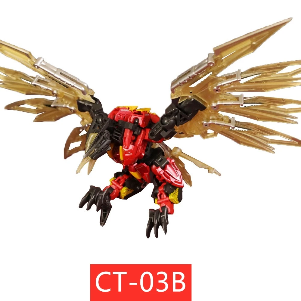 

【IN STOCK】Transformation Cang-Toys CT-03B CT03B MINI CHIYOU Predaking Action Figure With Box