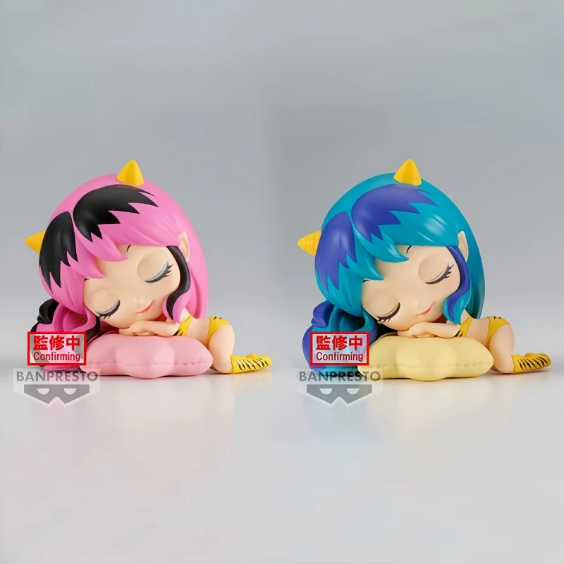 Banpresto Q Posket Sleeping Urusei Yatsura Lum 80mm Desktop Ornaments Collectible Figure Anime Action Model Toy Gift For Kid