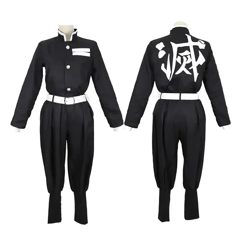 2025 Halloween Anime Demon Slayer Kamado Tanjirou Tomioka Giyuu Agatsuma Zenitsu Rengok Kyoujurou Cosplay Costumes Kimono
