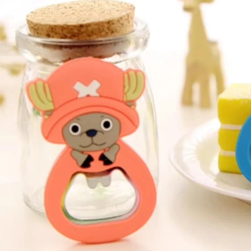 

One Piece Beer Bottle Opener Cartoon Kawaii Figure Tony Chopper Shape Barware Party Supplies Kitchen Accessories Portable