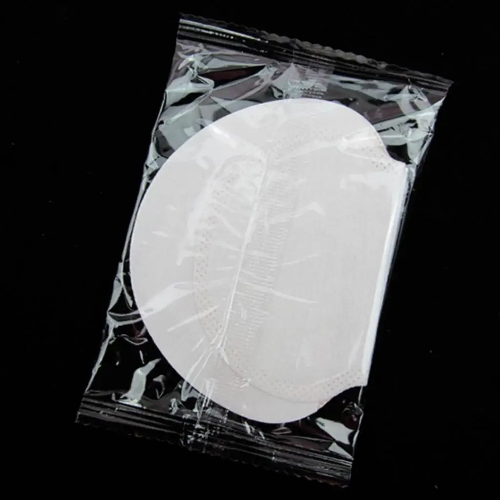 فستان غير منسوج للاستعمال مرة واحدة، معالجة رائحة تحت الإبط، وسادات عرق لحماية الإبط لجميع الأعمار للعناية بالملابس