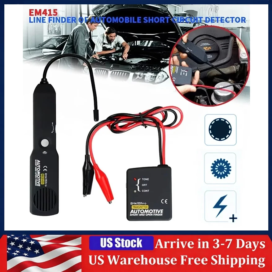 Car Digital Circuit Scanner Diagnostic Tool Tester Cable Wire Short Open Finder DC Cars Repair Circuit Detector Identification