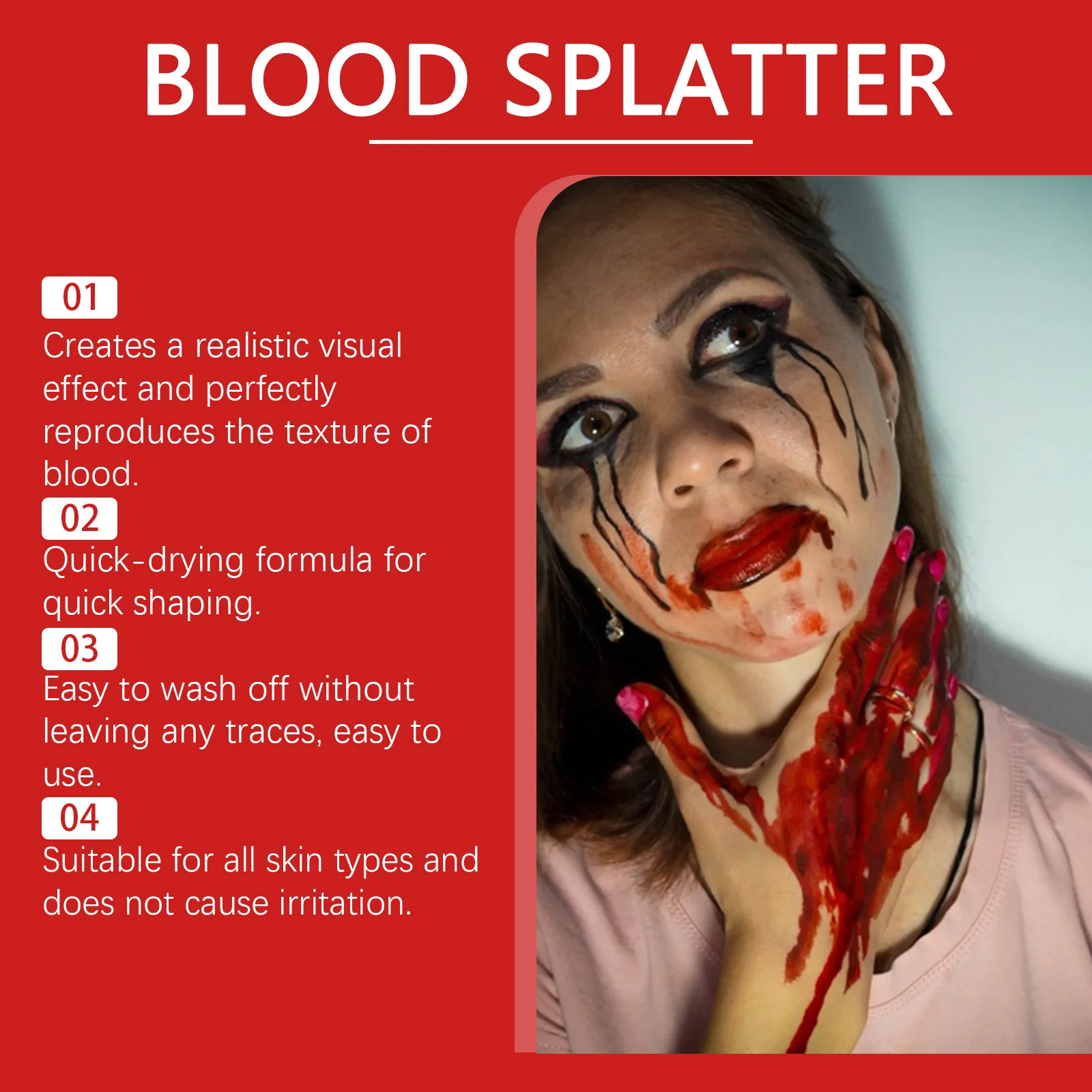 Halloween Emulatie Nep Bloed C - Cosplay Prop Paint recensie en prijs