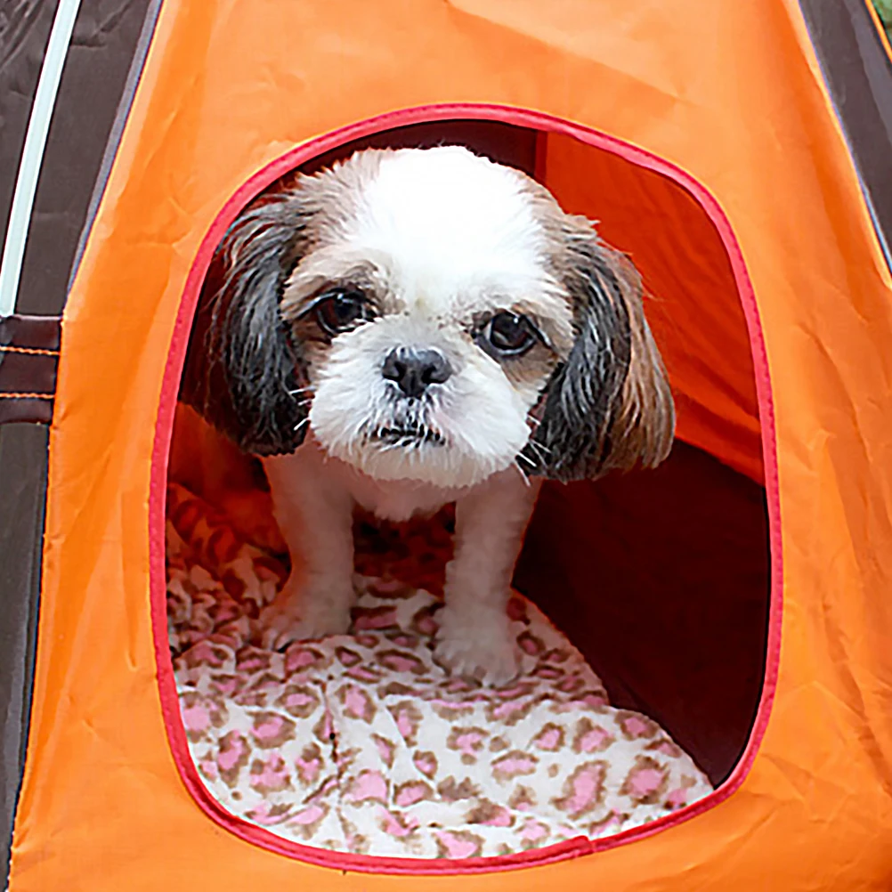 

Outdoor Pet Shelter Breathable Warm Cloth Portable Design Bright Color Ideal Couch Pet Bed Dog Tent Cat House Travel Bed
