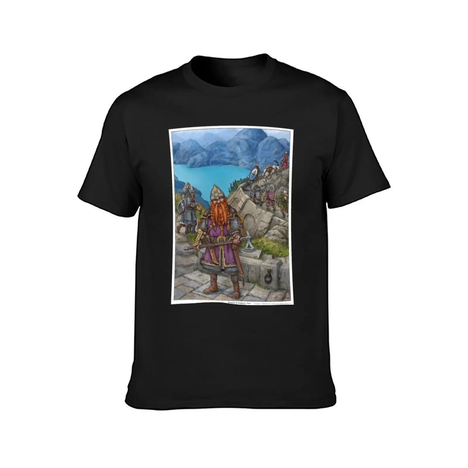 Dwarven Kingdom T-Shirt graphic t shirt vintage summer clothes customs design your own mens plain t shirts