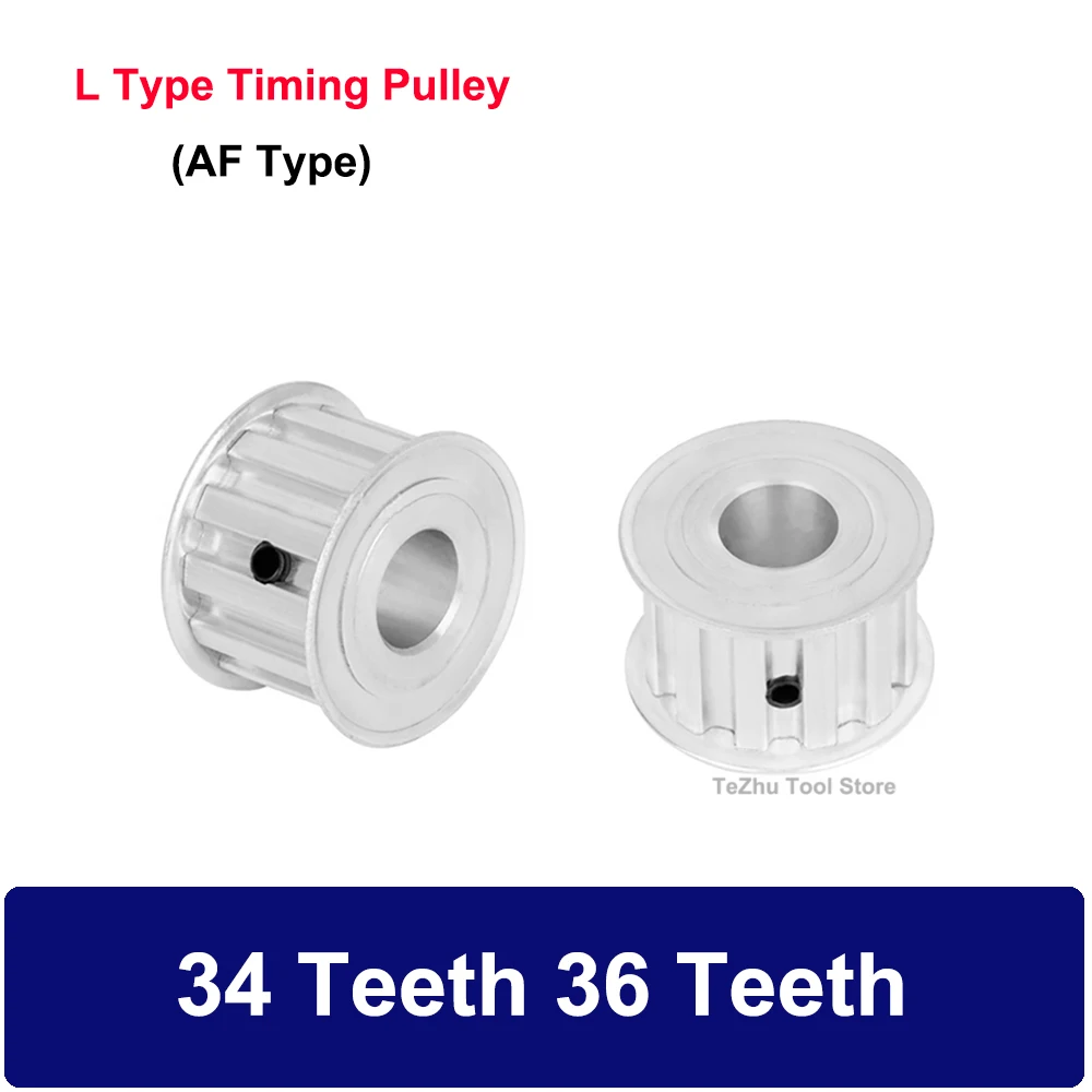 

Зубчатый шкив типа L, 34 зубца, 36 зубьев, ширина 14/21/27/41 мм, приблизительное отверстие 14-30 мм, деталь трансмиссии, 1 шт.