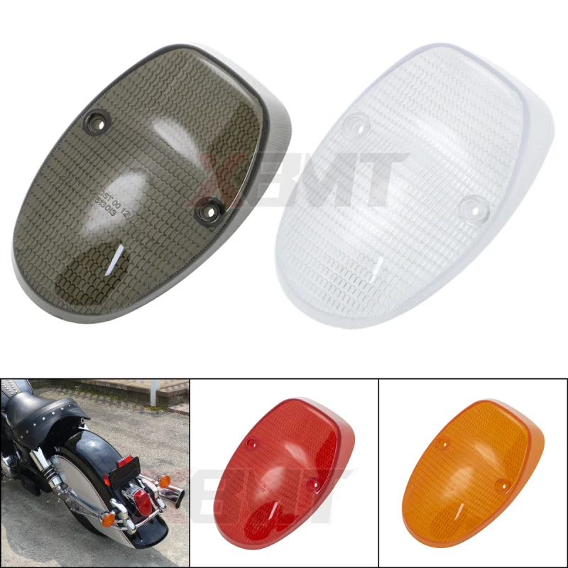 Motorcycle Brake Tail Light Lens Cover For Kawasaki Vulcan 800/1500 Drifter 99-05 VN1600 Classic 03-08 VN 1600 Nomad 05-08