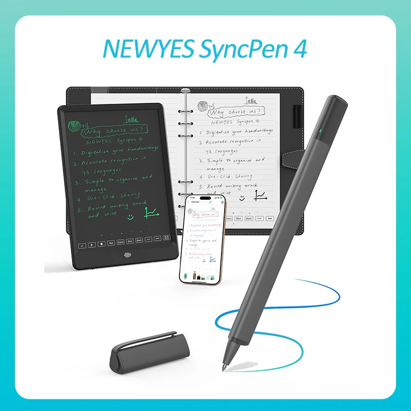 NEWYES SyncPen 4 프리미엄 스마트 펜 세트