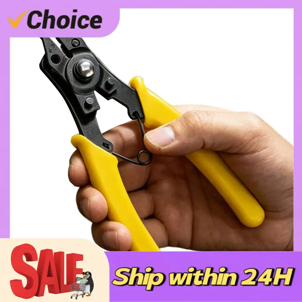 4 In 1 Convertible Internal External Retaining Ring Plier Anti-Slip C Clip Circlip Lock Ring Removal Tool For Automotive Repair