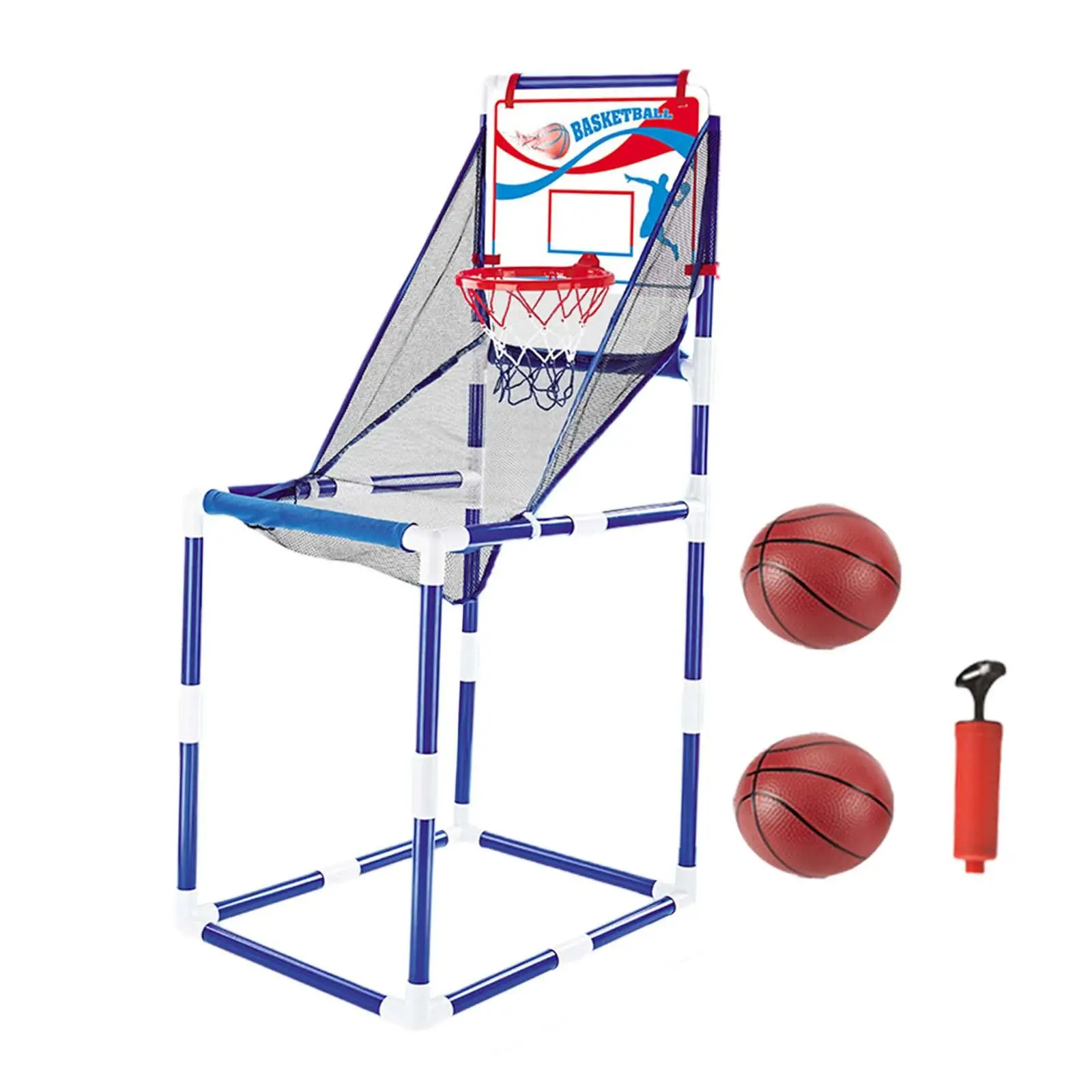 

Basketball Hoop Arcade Game Easy Assembly Height Adjustable with 2 Balls and Hoop for Boys Girls Kids Age 6 7 8 9 10 Years Old