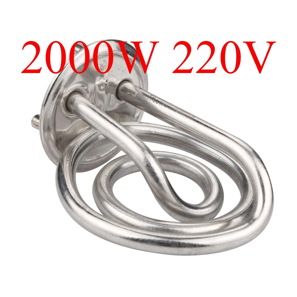 

Original 2000W 220V Coffee Maker Stainless Steel Heating Element Accessories Electric Heat Tube Kettle Machine Parts
