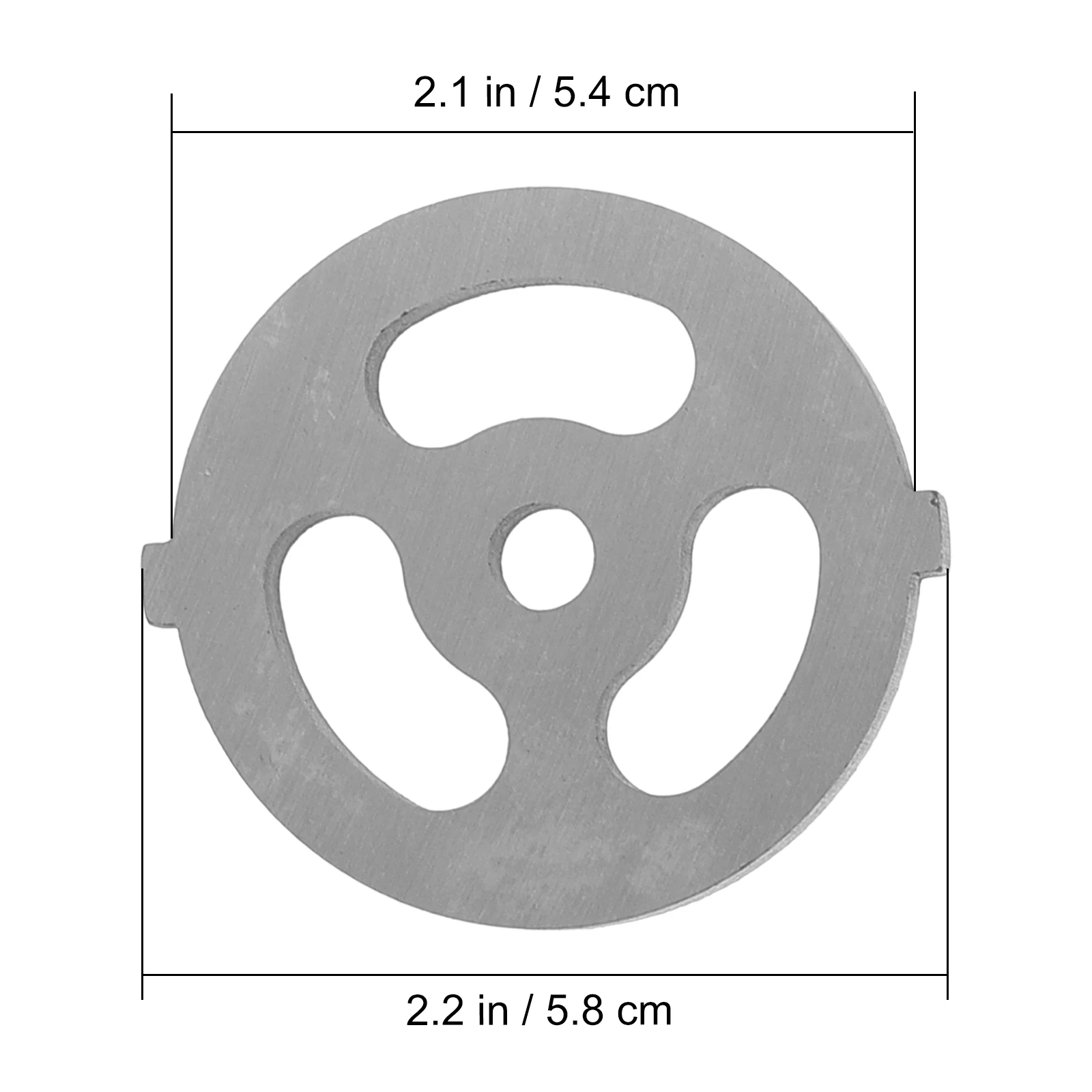 

9 Pcs Meat Grinder Accessories Blade Part Food Replacement Parts Blender Stainless Steel Chopper Electric Mincer Plate
