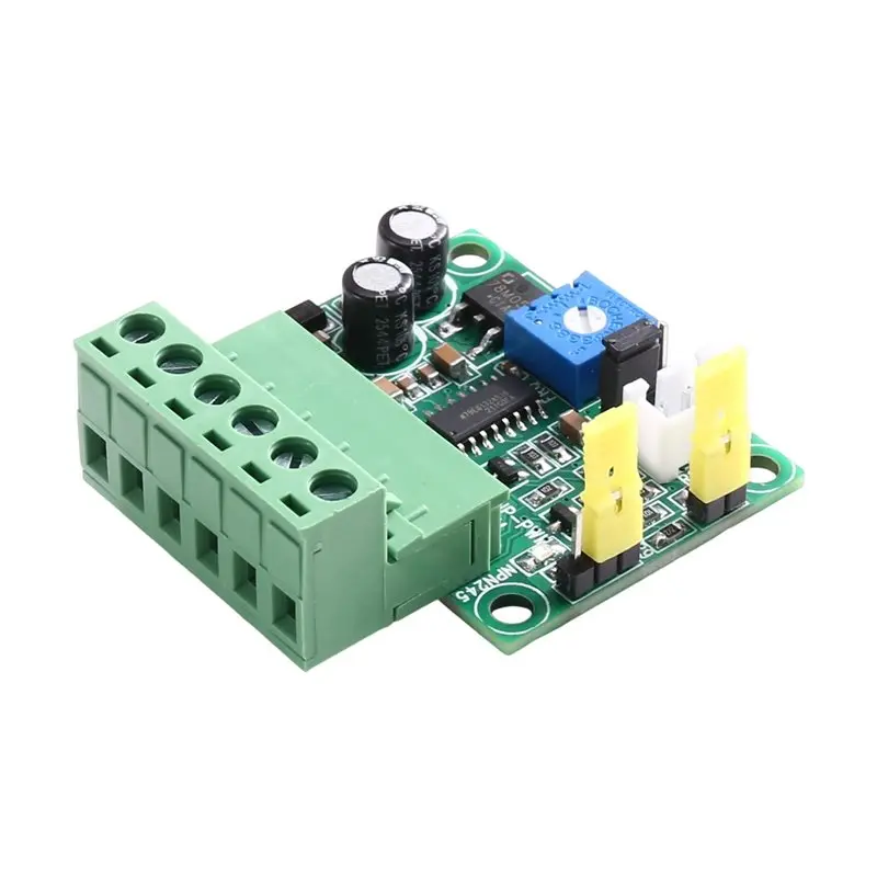 

DC 0-5V/0-10V To 0-100% Analog Input Voltage To PWM Signal Generator PLC AD Converter Module NPN-PWM Converter Module