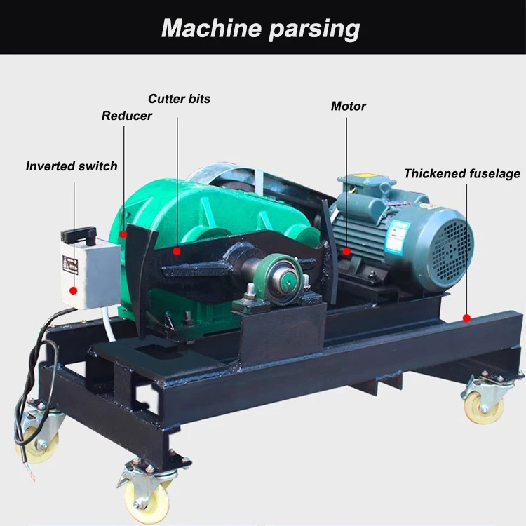 Electric Log Splitter Hydraulic Heavy Duty for Home Firewood Splitting
