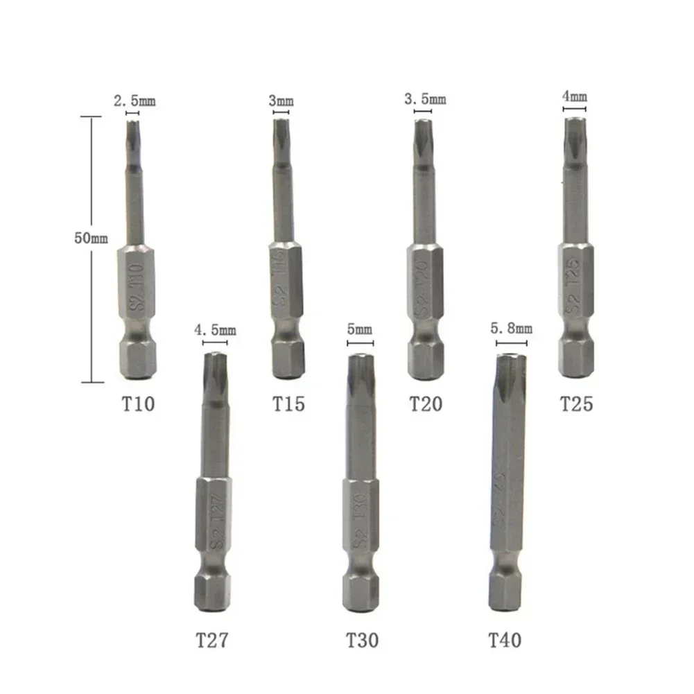 1 Pc Screwdriver Bit 50mm 1/4