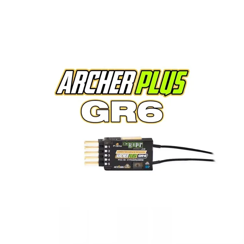 AvaCoreFrSky ARCHER PLUS GR6 Receiver 1pcs Smart-matched ACCESS & ACC D16 Modes