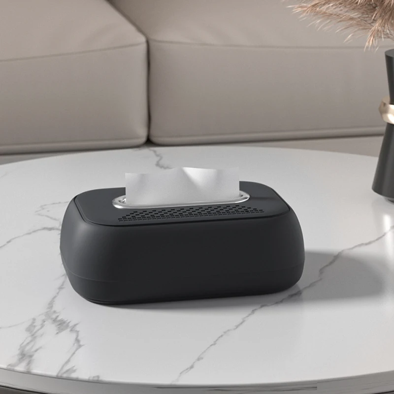 

1Pc Silicone Car Tissue Holder – Durable Luxury Napkin Box, Easy Install Organizer for Auto Interior Accessories