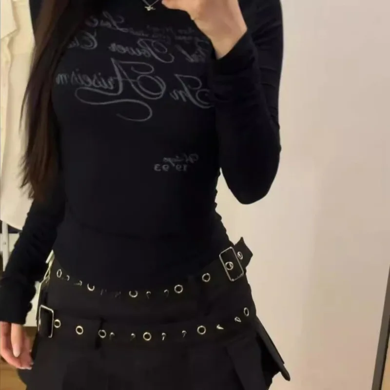 New Fashion Design Double Belt Pleated Skirt For Women In Summer Korean Style Versatile High-waisted Slim Short Skirt